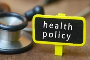 health policy sign board