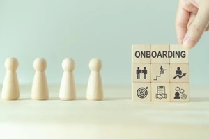 onboarding new employee process concept